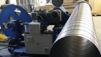 Wickelfalzrohrfertigung Wickelfalzrohrfertigung